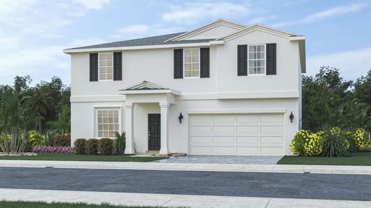 New construction Single-Family house 11012 Nw Middlestream Drive, Port St. Lucie, FL 34987 - photo 0
