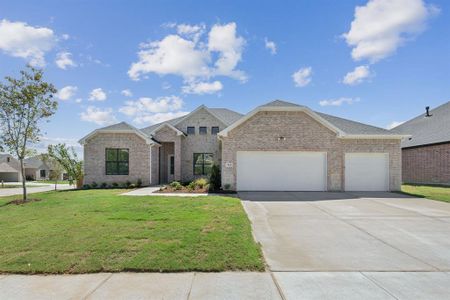 New construction Single-Family house 713 Abbey Road, Van Alstyne, TX 75495 Rachel- photo 0