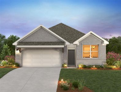 New construction Single-Family house 924 Palo Brea Loop, Hutto, TX 78634 Cartwright Homeplan- photo 0