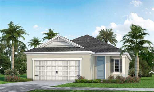 New construction Single-Family house 10112 Cross River Trail, Parrish, FL 34219 Dream 2- photo 0