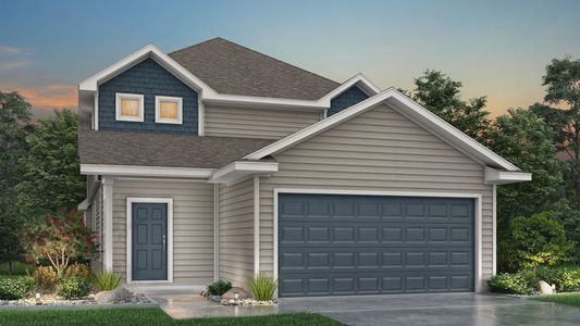 New construction Single-Family house Redbud, 2459 Applewhite Meadows, San Antonio, TX 78224 - photo