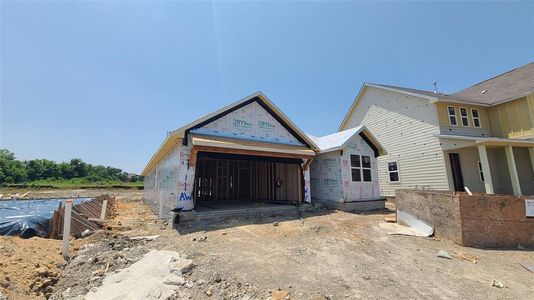 New construction Single-Family house 911 Palo Brea Loop, Hutto, TX 78634 Cartwright Homeplan- photo 0