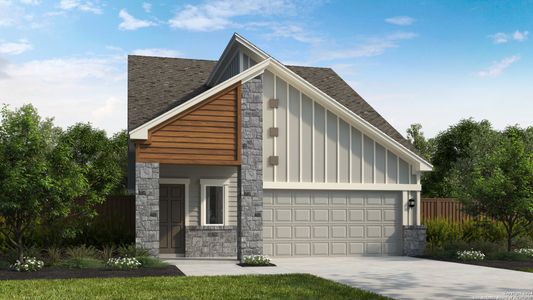 New construction Single-Family house 15015 Wychwood Place, San Antonio, TX 78233 Montrose- photo 4 4