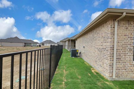 New construction Single-Family house 6121 Villaggio Trail, Fort Worth, TX 76123 Portico- photo 37 37