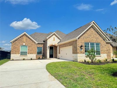 New construction Single-Family house 1806 Grass Valley Drive, Iowa Colony, TX 77583 Azalea- photo 0