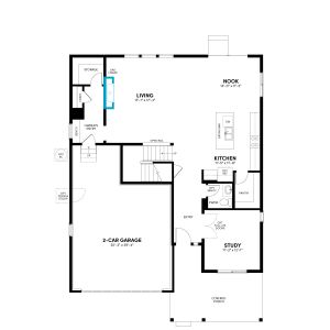 New construction Single-Family house 5721 Wayfarer Circle, Firestone, CO 80504 Artisan Two- photo 4 4