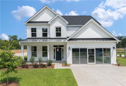 New construction Single-Family house 353 Conifer Lane, Ball Ground, GA 30107 Cypress- photo 0