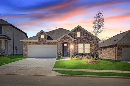 New construction Single-Family house 1919 Bobbin Mill Lane, Forney, TX 75126 Bowie Homeplan- photo 0