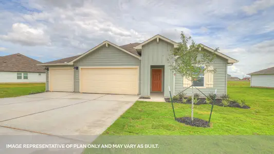 New construction Single-Family house 401 Diehl Dr, Lockhart, TX 78644 The Fairfield- photo 0