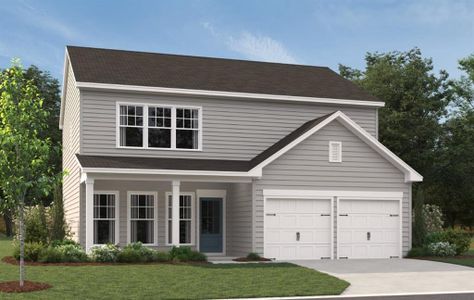 New construction Single-Family house 2148 Boxwood Circle Se, Conyers, GA 30094 Baker Homeplan- photo 0