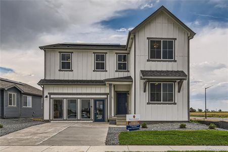 New construction Single-Family house 797 Sawdust Dr, Brighton, CO 80601 - photo 1 1