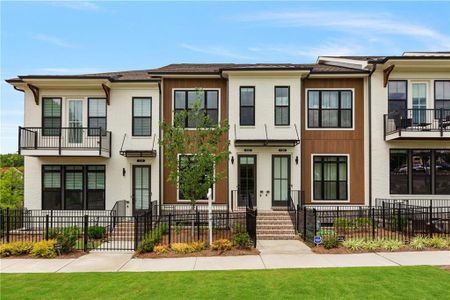 New construction Townhouse house 122 Downing Drive, Alpharetta, GA 30022 - photo 0 0