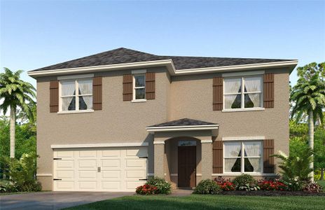 New construction Single-Family house 1641 Sail Drive, Poinciana, FL 34759 HAYDEN- photo 0