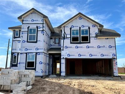 New construction Single-Family house 21234 Blue Palm Lane, Cypress, TX 77433 Tuscaloosa- photo 1 1