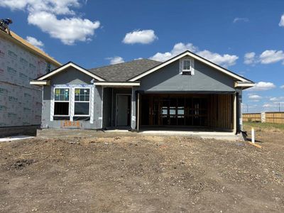 New construction Single-Family house 13828 Tucker Hedge Pass, Manor, TX 78621 Kenzo- photo 0