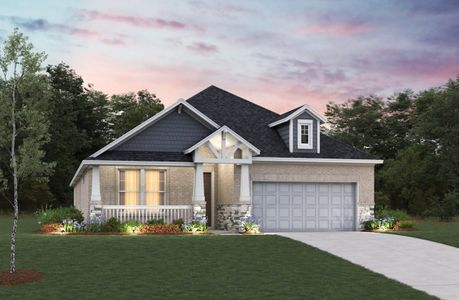 New construction Single-Family house Crockett, 16222 Aspen Crest Drive, Conroe, TX 77302 - photo