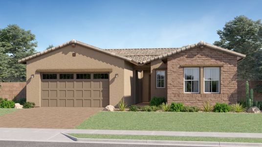New construction Single-Family house 7702 West Jackrabbit Lane, Peoria, AZ 85383 Aspen Plan 4578- photo 0