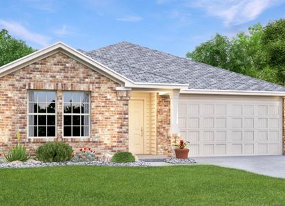 New construction Single-Family house 229 Lone Cedar Rd, Marble Falls, TX 78654 Catesby- photo 0 0