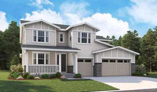 New construction Single-Family house 5465 Riverbend Avenue, Firestone, CO 80504 Dillon II - photo 0