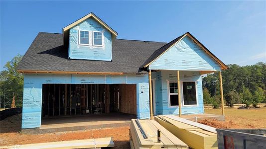 New construction Single-Family house 215 Strawberry Lane, Woodstock, GA 30189 The Cartwright II- photo 0