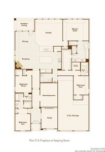 New construction Single-Family house 115 Kingston Court, Boerne, TX 78006 216 Plan- photo