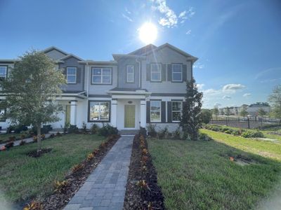 New construction Townhouse house 15369 Burgtheater Drive, Winter Garden, FL 34787 Windham II- photo 0