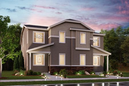 New construction Duplex house Rockaway | Residence 205, 18002 Herrera Drive, Parker, CO 80134 - photo