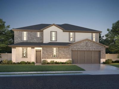 New construction Single-Family house 140 Marfa Dr, Kyle, TX 78640 The Frontier- photo 0