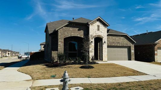 New construction Single-Family house 15536 Charing Cross Road, Fort Worth, TX 76247 Santa Fe- photo