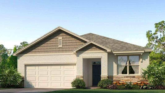New construction Single-Family house 11105 Cotton Vale Place, San Antonio, FL 33576 - photo 3 3