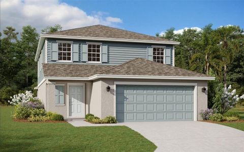New construction Single-Family house 4819 Riggins Street, Haines City, FL 33844 Strauss- photo 0 0