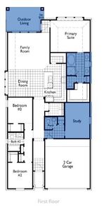 New construction Single-Family house 1720 Pelham Drive, Aubrey, TX 76227 Bentley Plan- photo 1 1