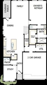 New construction Single-Family house 423 Embden Rim Drive, Willis, TX 77318 The Brinwood- photo 1 1