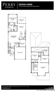 New construction Single-Family house 12422 Aurora Basin, San Antonio, TX 78254 Design 2399W- photo 1 1