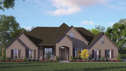Elevation B | Concept 3634 at The Meadows in Gunter, TX by Landsea Homes