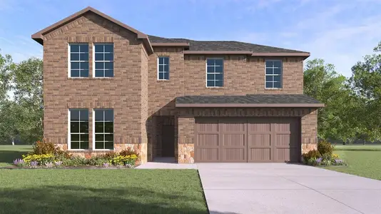 New construction Single-Family house 3820 Silver City Avenue, Aubrey, TX 76227 - photo 0 0