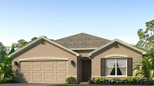 New construction Single-Family house 1208 Orchardgrass Circle, Parrish, FL 34219 - photo 0