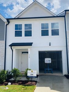 New construction Townhouse house 552 Eversden Drive, Zebulon, NC 27597 Fairview- photo 0