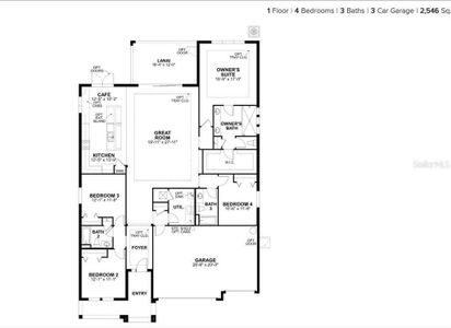 New construction Single-Family house 2416 Clary Sage Drive, Spring Hill, FL 34609 Corina  III- photo 1 1