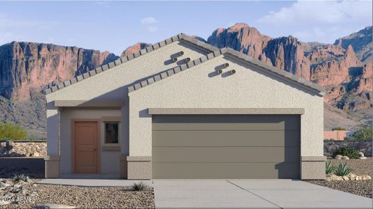 New construction Single-Family house 5246 E Umber Road, San Tan Valley, AZ 85143 - photo 0