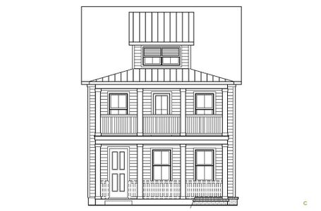 New construction Single-Family house Pembrooke / Cottage Series, 1009 Oak Bluff Avenue, Charleston, SC 29492 - photo