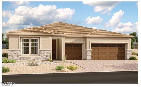 New construction Single-Family house 17632 W Blue Sky Drive, Surprise, AZ 85387 - photo 0