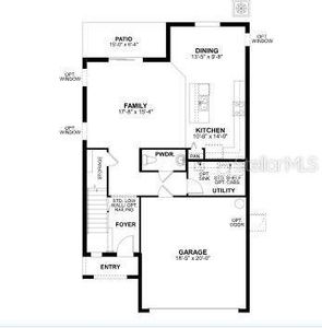 New construction Single-Family house 2802 Misty Marble Drive, Zephyrhills, FL 33540 Marina- photo 1 1