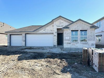New construction Single-Family house 27 Wichita Trail, Dayton, TX 77535 The Riviera C with 3-Car Garage- photo 1 1