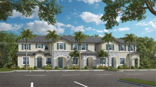 New construction Townhouse house 29228 Sw 163 Ct, Homestead, FL 33033 - photo 0