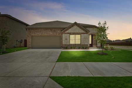 New construction Single-Family house 1121 Goldenrod Drive, Godley, TX 76044 Willow II- photo 2 2