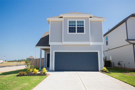 New construction Single-Family house 9238 Grace Ridge Drive, Willis, TX 77318 Mackay- photo 0