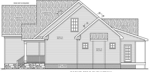 New construction Single-Family house 184 Prency Lane, Middlesex, NC 27557 - photo