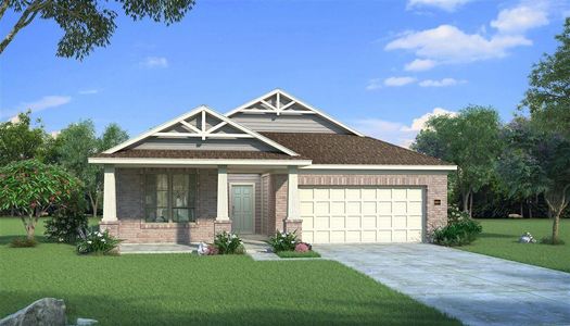 New construction Single-Family house 15186 Prairie Mill Drive, New Caney, TX 77357 Olive III- photo 8 8