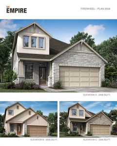 New construction Single-Family house 2304 Sawdust Dr, Georgetown, TX 78633 Firewheel A- photo 1 1